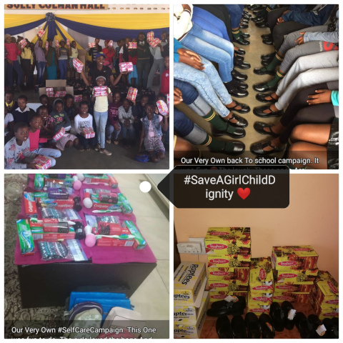 SAVE A GIRL CHILD DIGNITY CAMPAIGN – GOAL R 7 000
