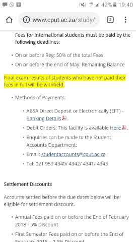 TUITION FEES – GOAL R 30 000
