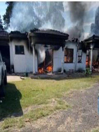 BUILDING A BURNT HOUSE – GOAL R 250 000