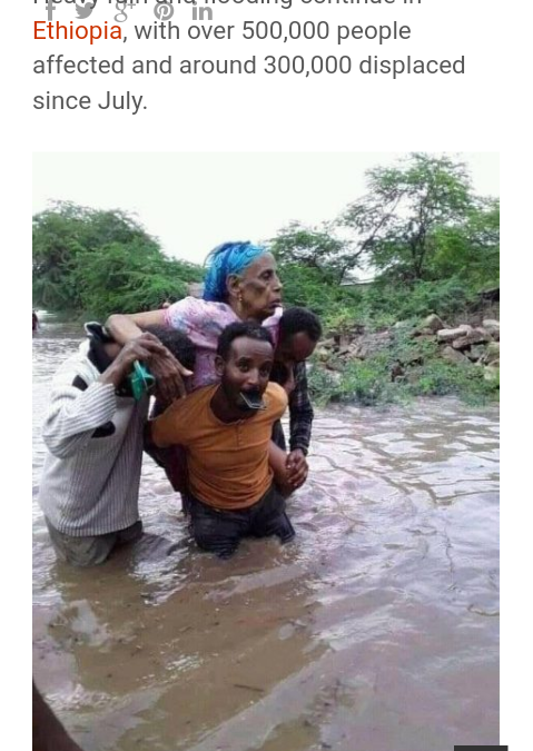 HELPING FLOODING VICTIMS – GOAL $ 2 000